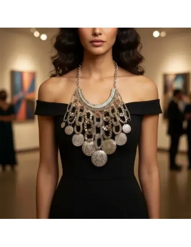 Collar Cogotero Chapado Metal Importado