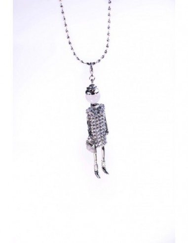 COLLAR DAMA VESTIDO CON STRASS