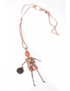 COLLAR DAMA VESTIDO CON MALLA