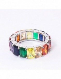 ANILLO SIN FIN MULTICOLOR