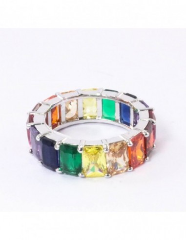 ANILLO SIN FIN MULTICOLOR