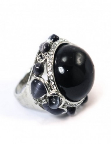 ANILLO PIEDRAS Y STRASS