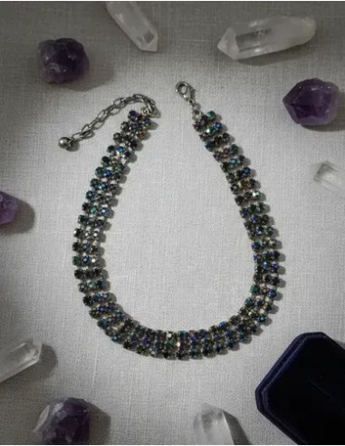 Collar Gargantilla Strass Colores...