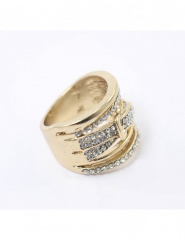 ANILLO 2 HEBILLAS CON STRASS