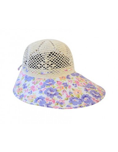 VISERA FLOREADA CASCO CALADO