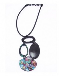 COLLAR CORDON GRUESA RESINA