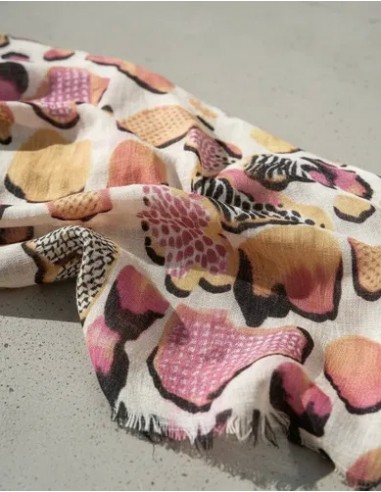Pashmina Chal Puro Lino Italiano...