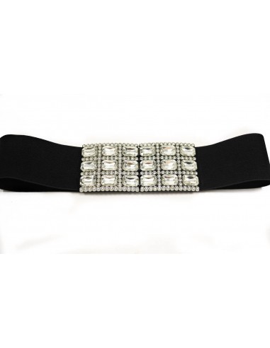 FAJA EXTENSIBLE HEBILLAS CON STRASS