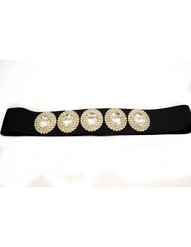 FAJA EXTENSIBLE OVALOS CON STRASS