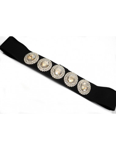 FAJA EXTENSIBLE OVALOS CON STRASS