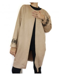 SACO SIN MANGAS TEJIDO 3...