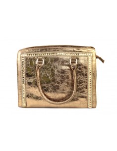 CARTERA METALIZADA CON STRASS