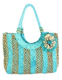 CANASTO DE PAJA 1 FLOR DE...