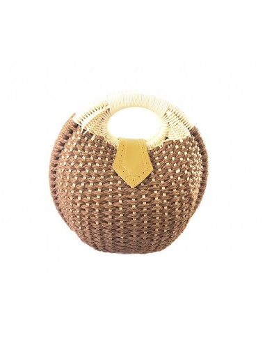 CARTERA SEMI OVAL TEJIDA