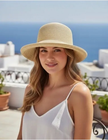 Sombrero Plegable Para Mujer Italiano...