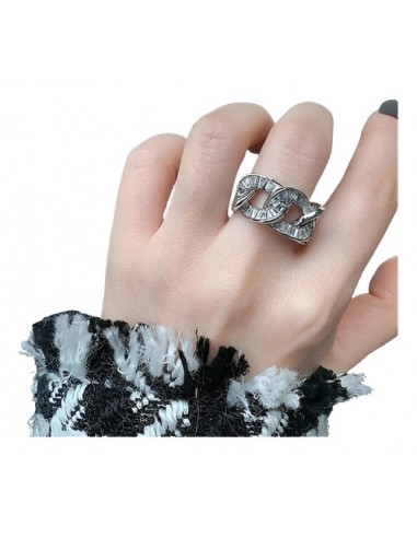 Anillo Metal Graduable Entrelazado...