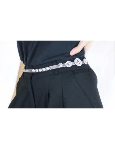 Cinto Cadena Circulos Strass Fiesta...