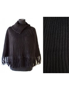 PONCHO CON CUELLO ITALIANO...