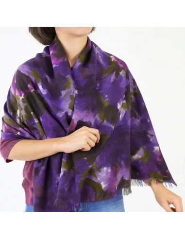 Pashmina Italiana Esfumada Violeta...