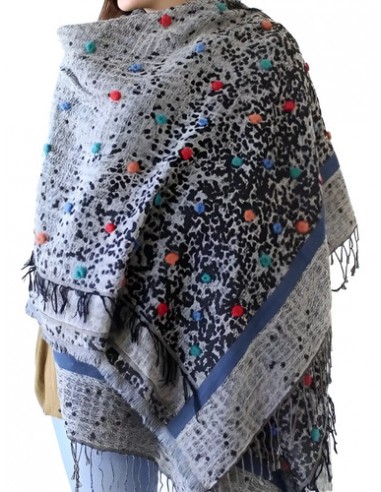 Pashmina Bufandon Atigrada Multicolor...