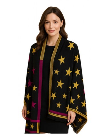 Pashmina Bufandon Estrellas 2 Colores...