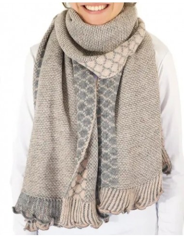 Pashmina Bufanda Italiana Reversible...