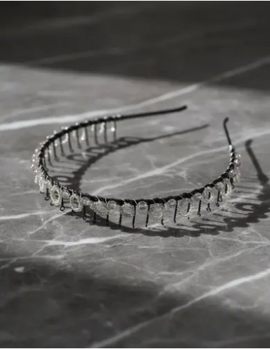 Vincha De Metal Peine Tiara...