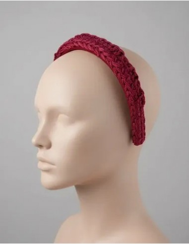Vincha Para El Pelo Mujer Tejida Con...