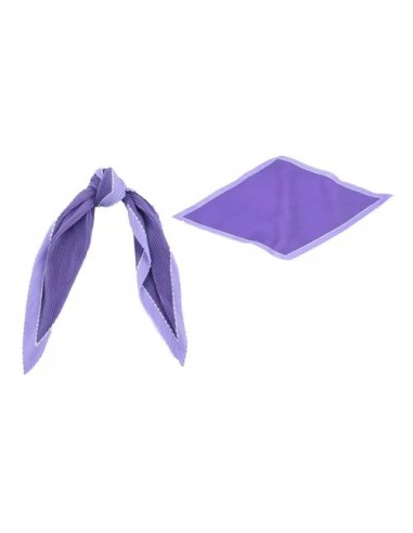 Pañuelo Plizado Italianos Violeta Liso