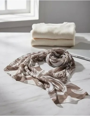 Chalina Rayada Piel De Pool Foulards...