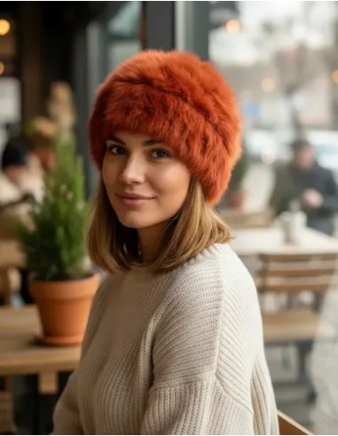Gorro Lana Angora Con Pompones...