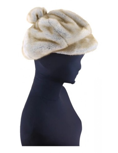 Boina Con Visera Simil Piel Italianas...