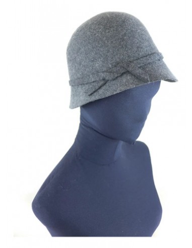 Sombrero Cloche Pura Lana Italianos...