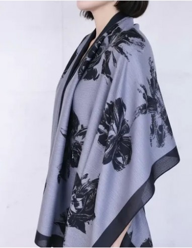 Chal Italiano Floreado Reversible...