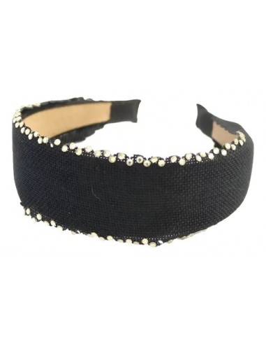 Vincha Velvet Lisa Strass Moda...