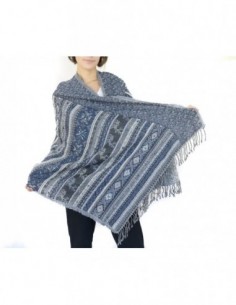 PASHMINA PURA LANA BORDADA