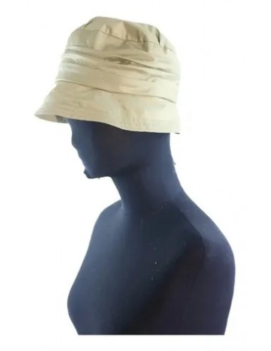 Sombrero Impermeable Beige Con Strass...