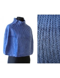 PONCHO CON CUELLO ITALIANO...