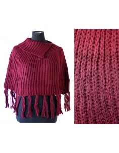 PONCHO CON CUELLO ITALIANO...