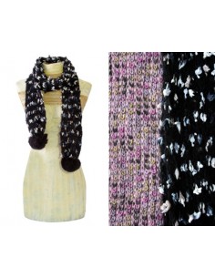 BUFANDA ITALIANA TEJIDA CON...