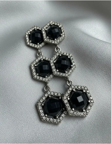 Par De Aros Con Strass Piedras...