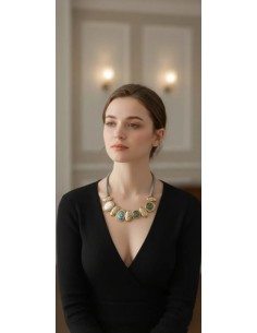 Collar Malla De Chapa Con... 2