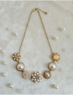 Collar Simil Perlas Con...