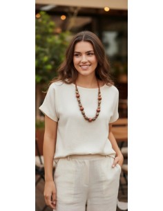 Collar Largo Con Perlas De... 2