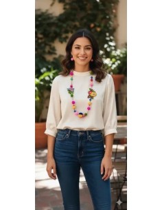 Conjunto Collar Aros Largo... 2