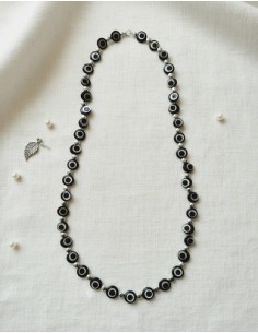 Collar Largo Circulos...