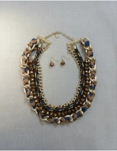 Conjunto Collar Cadena... 2