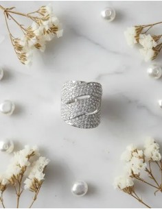 Anillo Strass Curvas... 2