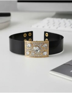 Pulsera Charol Rectangulo...