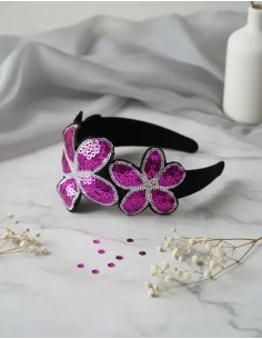 Vincha Velvet Tiara Ancha...